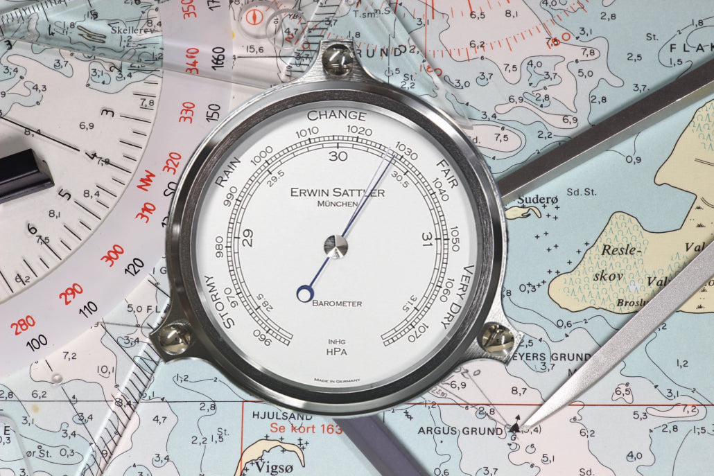 Nautical Instruments (Barometer, Hygrometer, Thermometer)