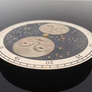 Moon Phase Display - From New Moon to Full Moon
